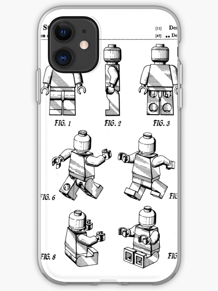 lego man black and white