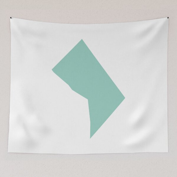 Item preview, Washington DC Love in Deep Mint designed and sold by Maren Misner.
