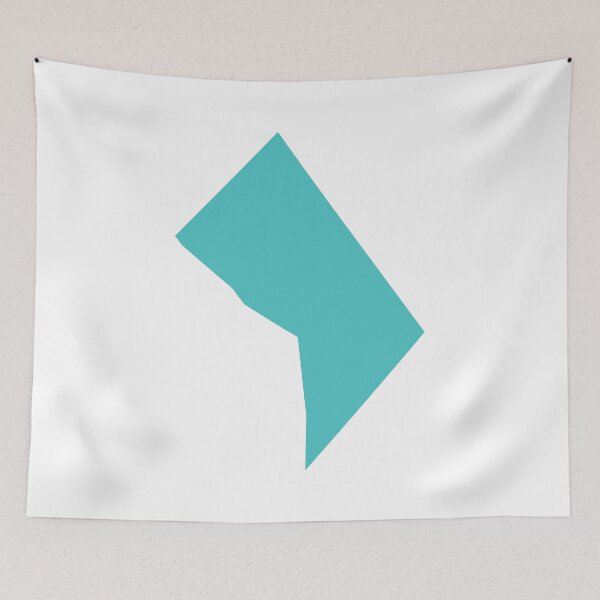 Item preview, Washington DC Love in Teal designed and sold by Maren Misner.