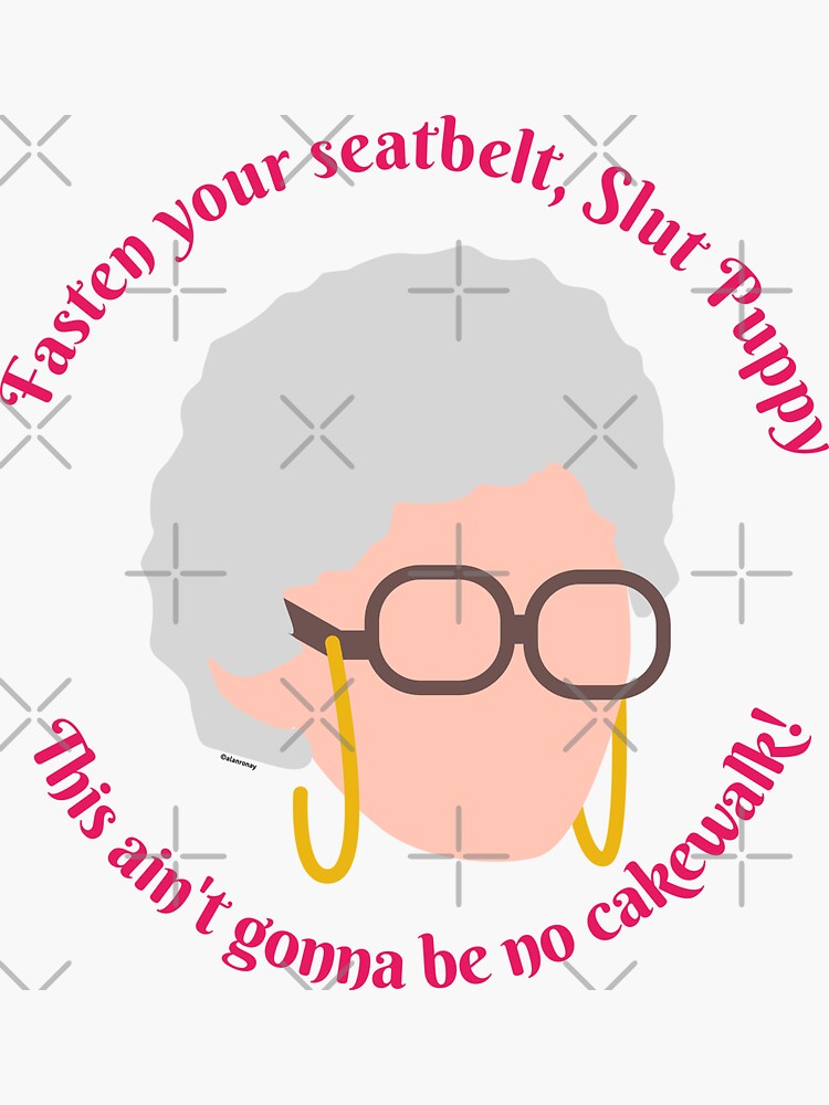 Stay Golden Golden Girls Sticker for Sale by EverydayDesign