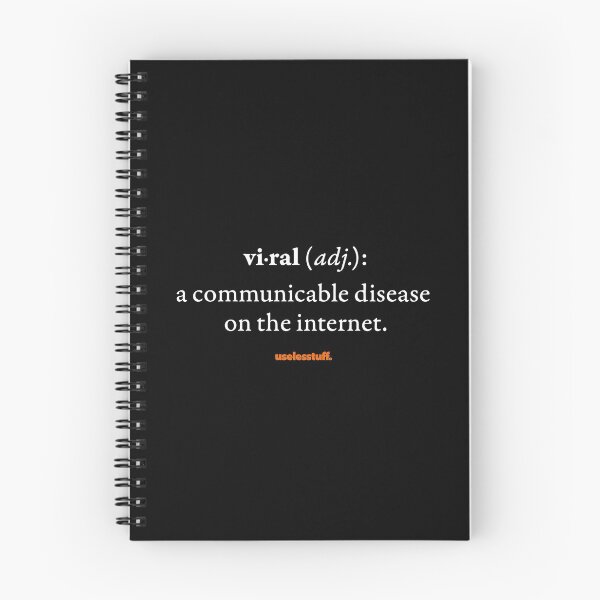 Item preview, 16883-02-BDK – Uselesstuff® Dictionary – Viral – Disease (White) designed and sold by Uselesstuff.