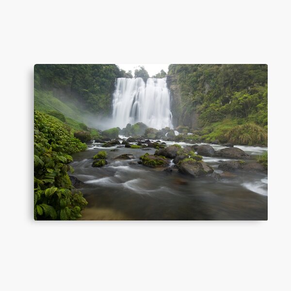 Marokopa Falls, Waitomo. Metal Print