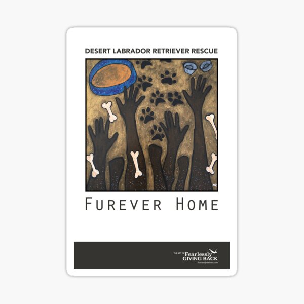 Furever Home Sticker