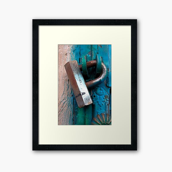 Letter P Framed Art Print