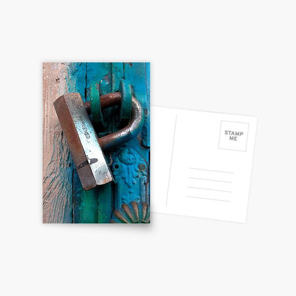 Letter P Postcard