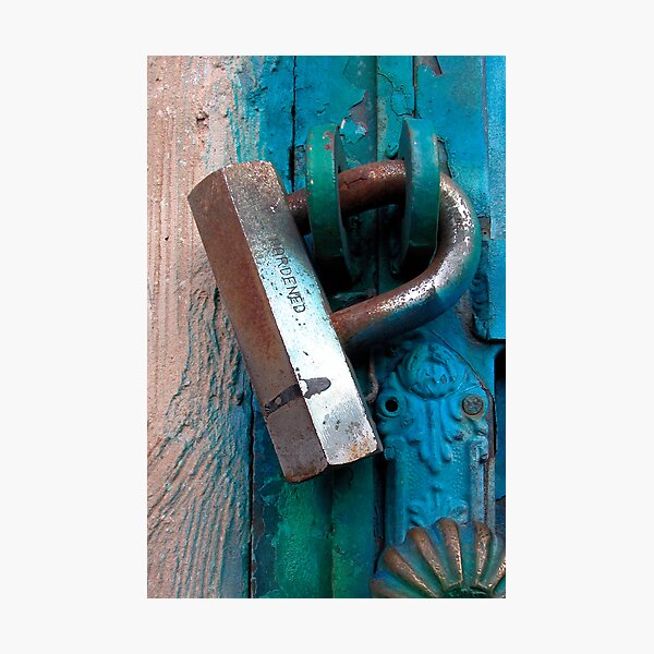 Letter P Photographic Print