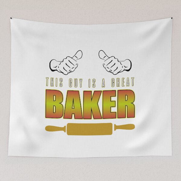 Item preview, Baker Bakery Bake Bakehouse Baking Bakeware Gift designed and sold by design2try.