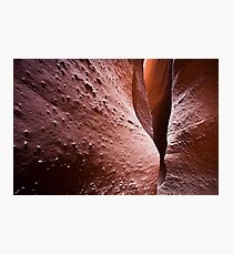 Spooky Curves and Lines, Grand Staircase Escalante, Utah Photographic Print
