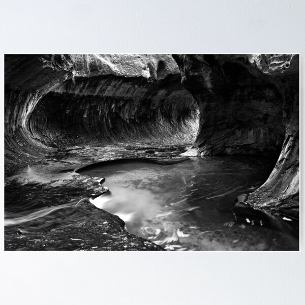 Item preview, Monochrome Moments, The Subway, Zion National Park designed and sold by Alan C Williams.