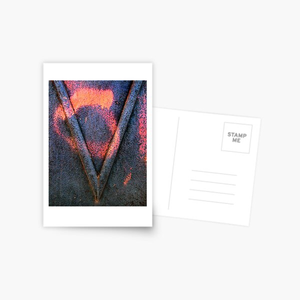 Letter V Postcard