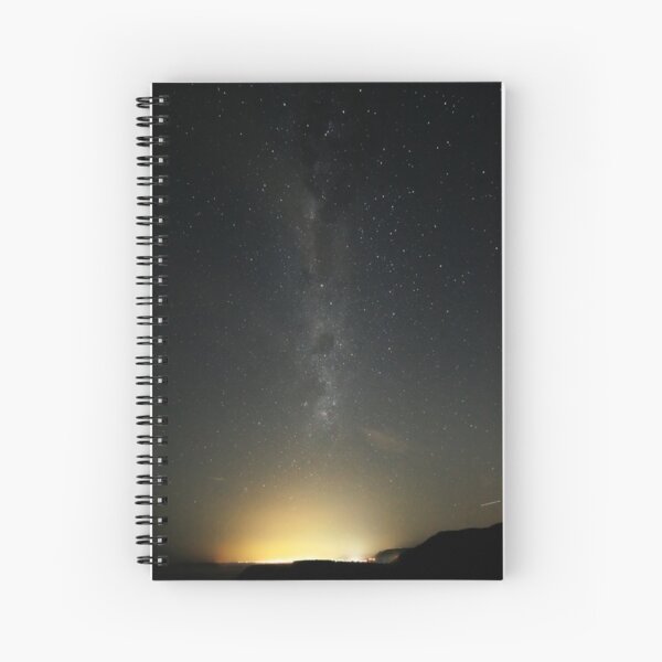 Wonder Lies Sleeping 'Neath a Mantle of Light Spiral Notebook