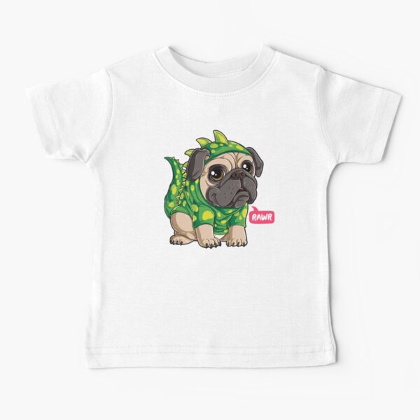 Item preview, Pugasaurus Rex T shirt Pug Dinosaur Lovers Funny Dog Costume designed and sold by LiqueGifts.