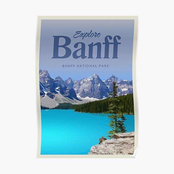 Canada Poster 11x17 18x24 24x36 Calgary Alberta