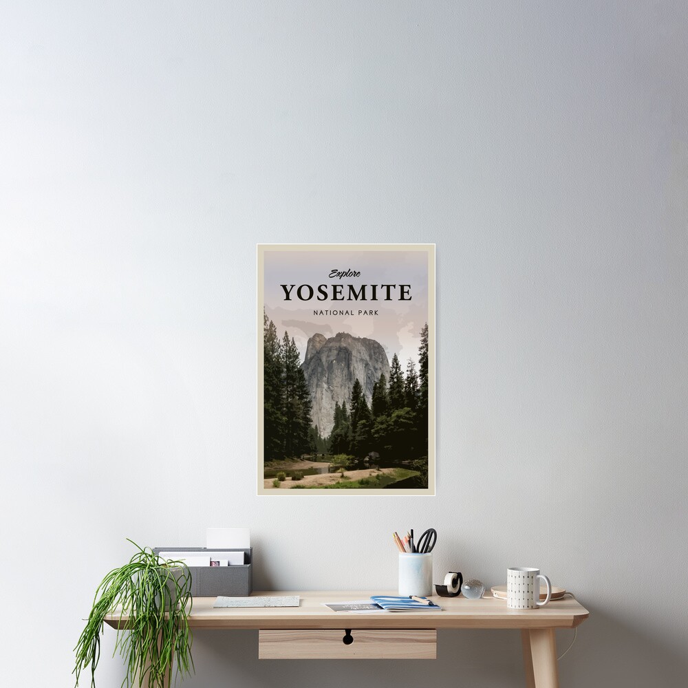 Yosemite National Park Poster