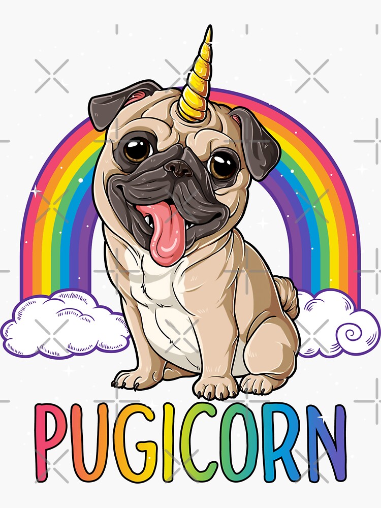 I'm A Pugicorn Stars Passport Holder Cover