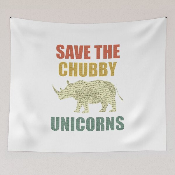 Item preview, Save the Chubby Unicorns designed and sold by jacquelinehtch.