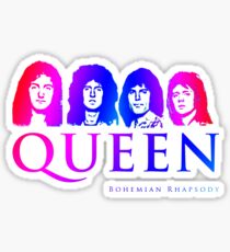 Colorful Bohemian Rhapsody Queen Sticker