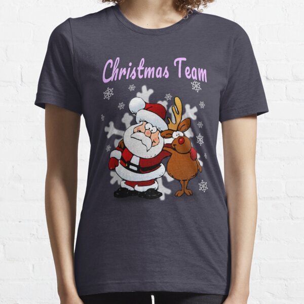 Team Santa Gifts Merchandise Redbubble - funneh roblox family christmas catch santa