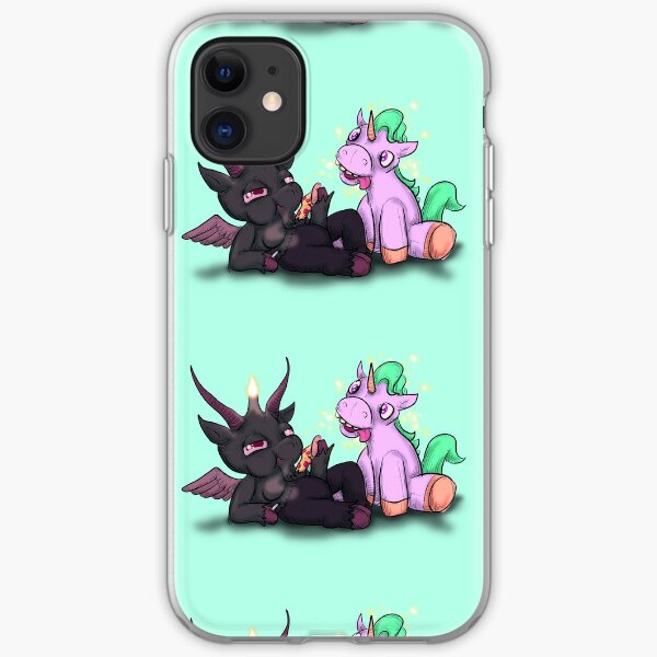 Unicorn And Pizza Phone Cases Redbubble - kawaii kunicorn roblox work at a pizza place get robux youtube