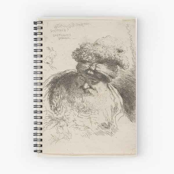 Item preview, Head of an old bearded man with a turban, from the series of 'Small Heads in Oriental Headdress' designed and sold by guagamela617.