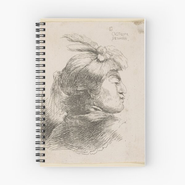 Item preview, Man wearing a small turban, facing right, from series of 'Small Heads in Oriental Headdress' designed and sold by guagamela617.