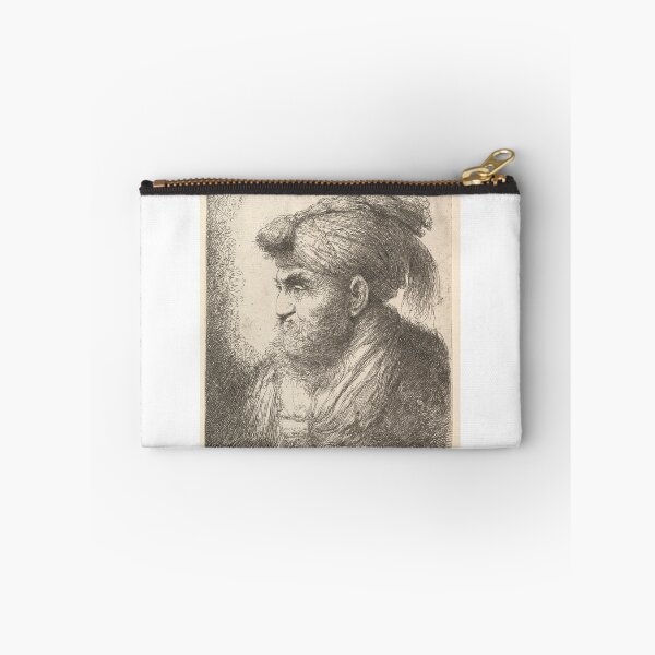 Item preview, A bearded man wearing a tasseled headdress facing left, from the series 'Heads in Oriental Headdress' designed and sold by guagamela617.