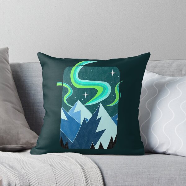 Item preview, Northern Lights in the mountains  designed and sold by Scandi Shop .