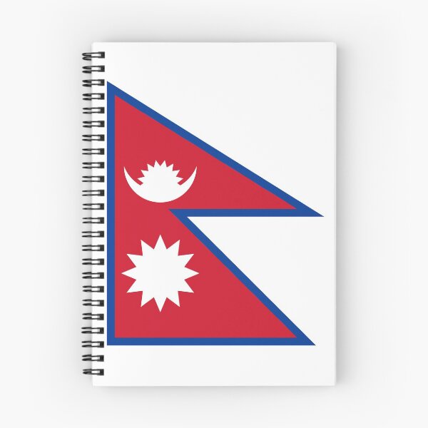 Artikelvorschau, Flagge von Nepal entworfen und verkauft von MrsFlags.