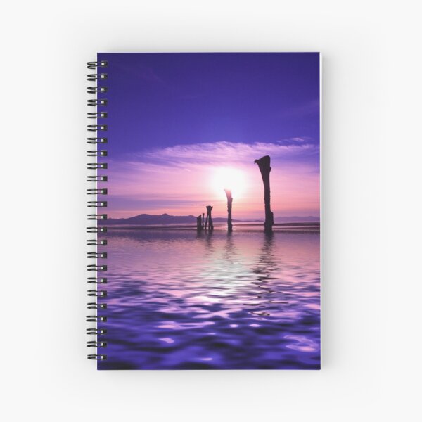 Island Sunset Spiral Notebook