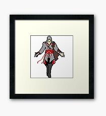 AC Ezio Pixel Framed Print