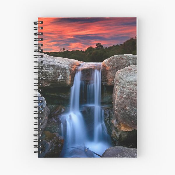 Artikelvorschau, Sonnenuntergangskaskade entworfen und verkauft von Geoff  Coleman - Landscapes.
