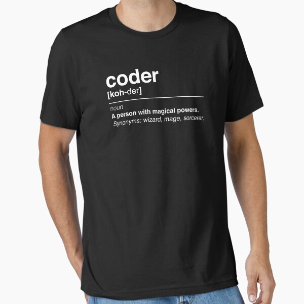 Item preview, Coder definition designed and sold by KeepOnCoding.
