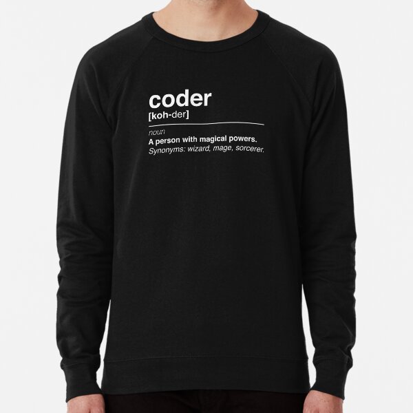 Item preview, Coder definition designed and sold by KeepOnCoding.