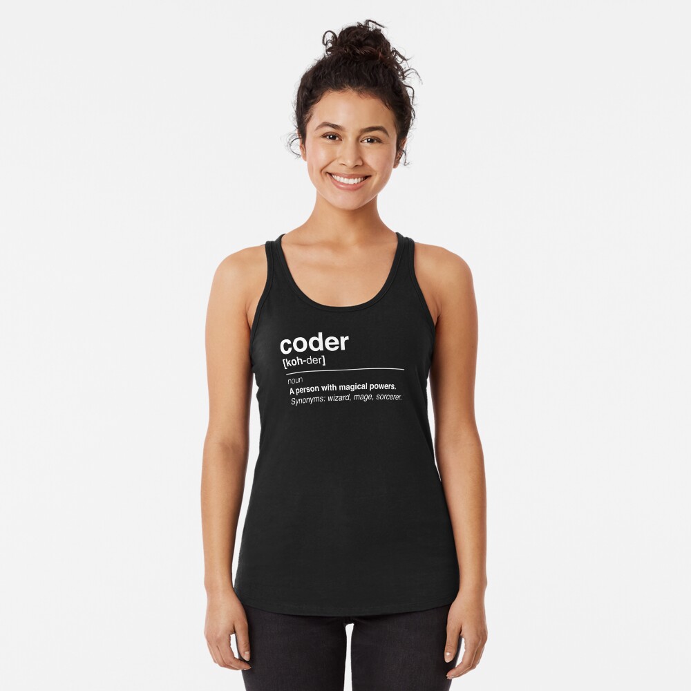 Item preview, Racerback Tank Top designed and sold by KeepOnCoding.