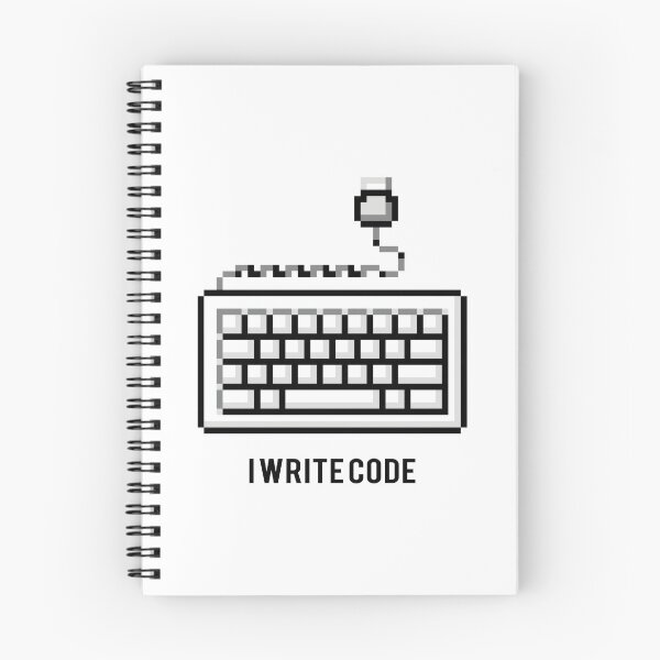 Item preview, I write code designed and sold by KeepOnCoding.
