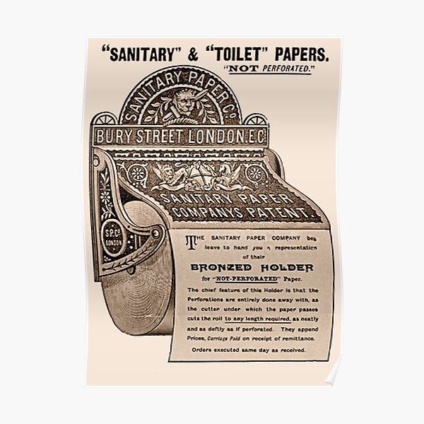 Poster Badezimmer Redbubble