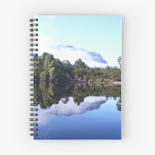 Item preview, reflections of Mt Farrell, on Lake Rosebery, Tullah, Tasmania designed and sold by Gaylene Norton.