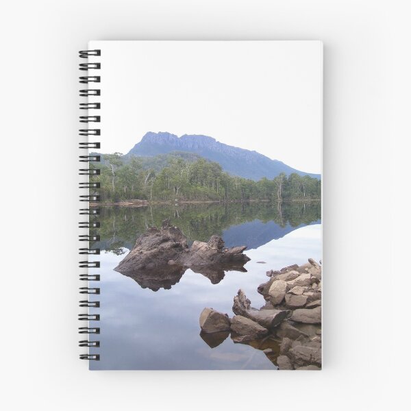 Item preview, Mt Murchison and the placid Lake Rosebery designed and sold by Gaylene Norton.