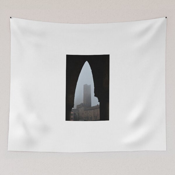 Item preview, Tower of the Cage through the Portics. Mantua, Italy designed and sold by Igor Pozdnyakov.