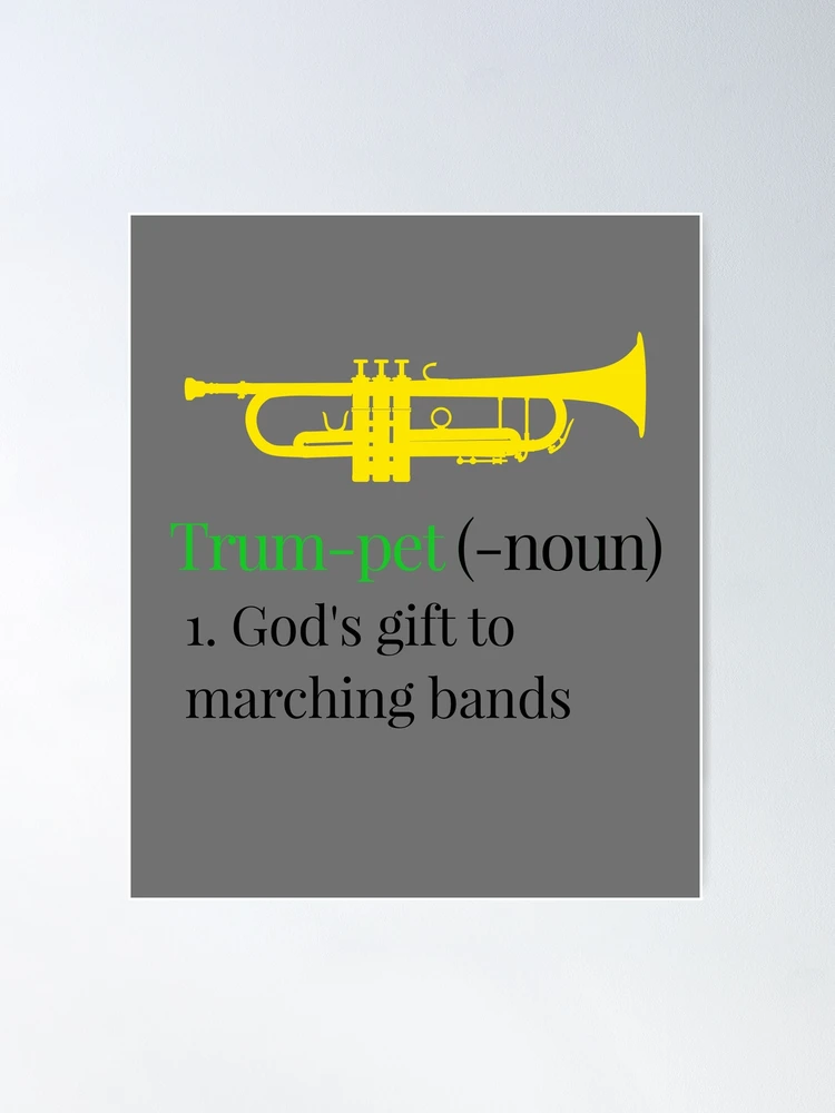 Funny Trumpet design Brass Horn Marching Band' Men's Premium Tank