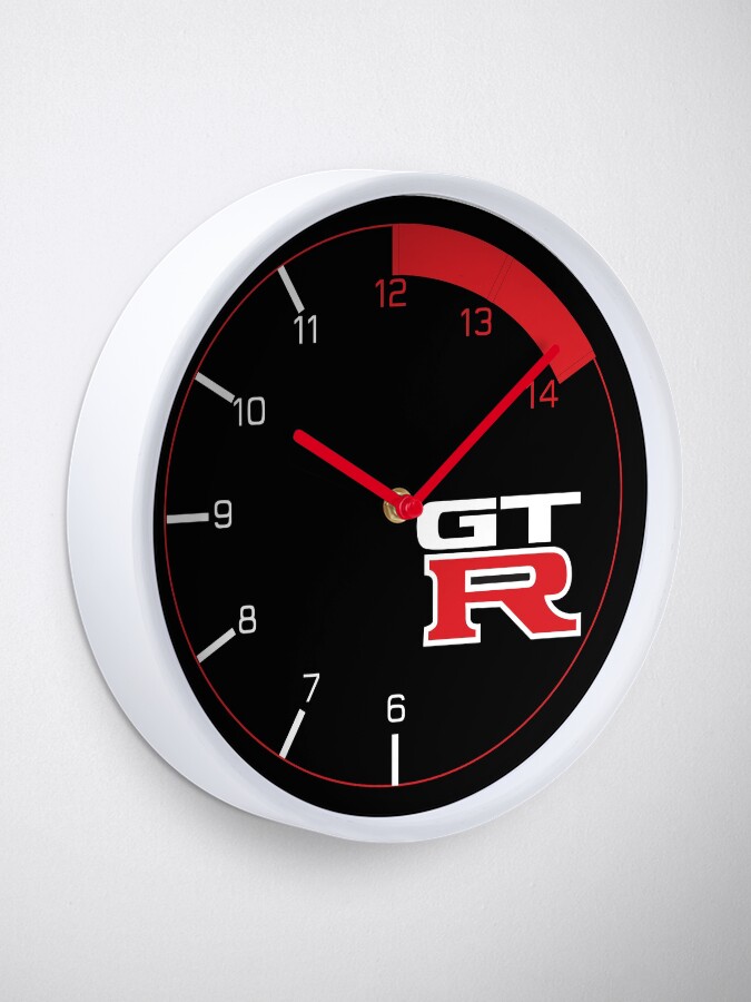 スカイラインGT-Ｒメータクロック　掛け時計 GT-Rスピードメーター風 壁掛け時計 | のんちゃんRのお店