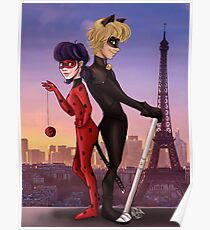 Ladybug & Chat Noir Poster