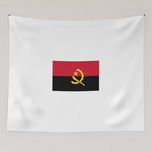 Item preview, Flag of Angola designed and sold by MrsFlags.