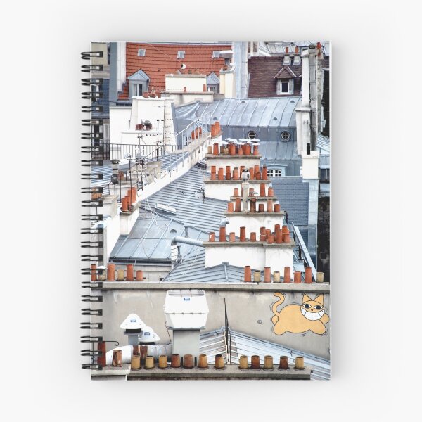 Item preview, Cat on a Paris Roof designed and sold by Caprice Sobels.