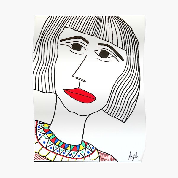 The egyptian woman Poster