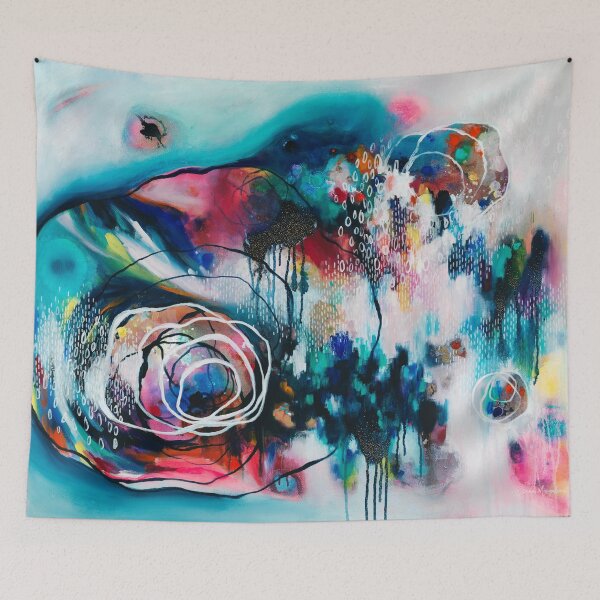Item preview, Resonance in Progress Original Painting by Brenda Mangalore designed and sold by brendamangalore.