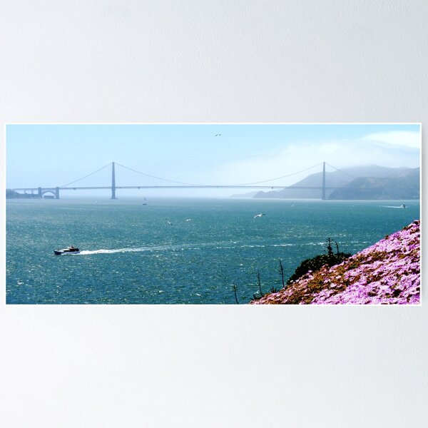 Banner - Distant Golden Gate Poster