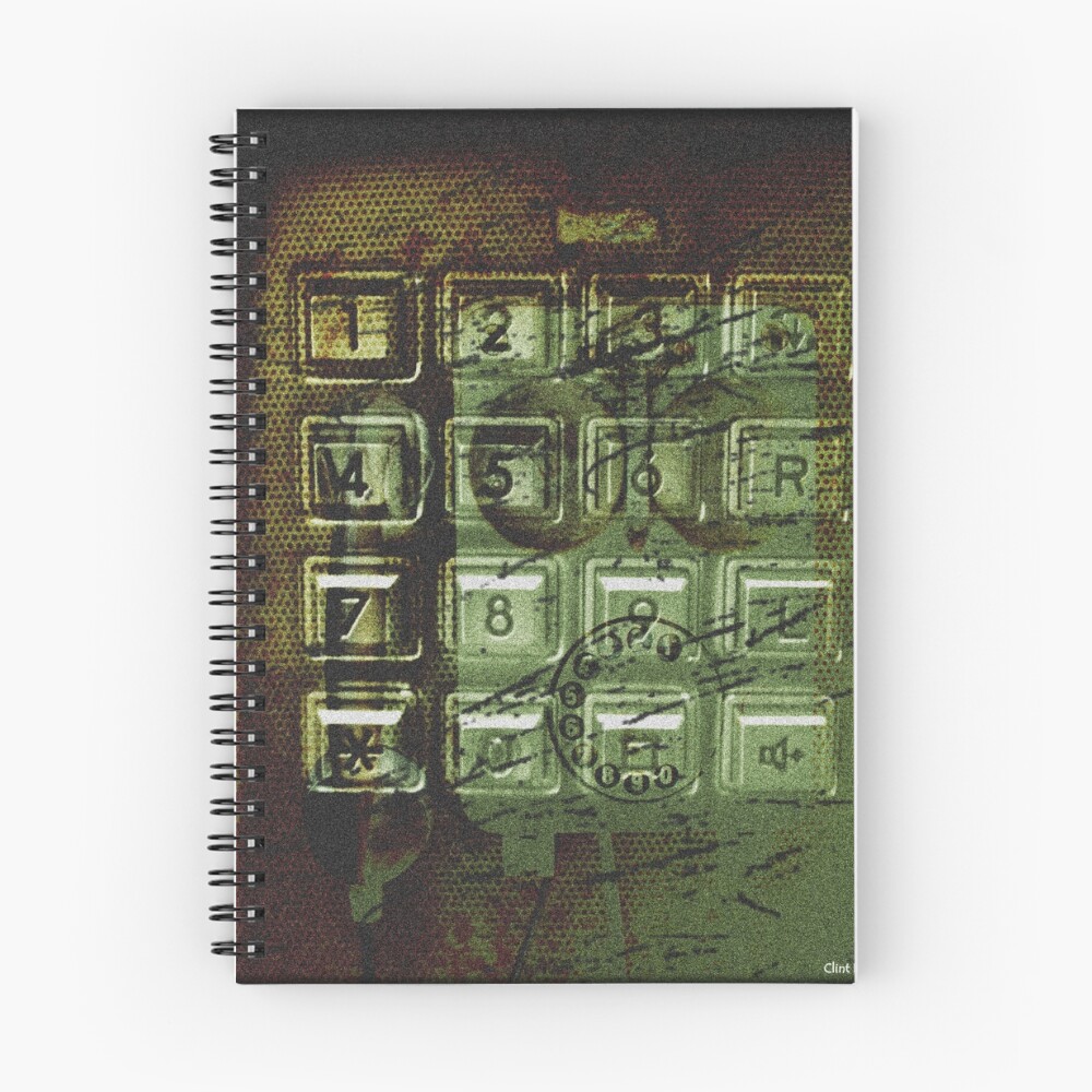 Item preview, Spiral Notebook designed and sold by ClintF.