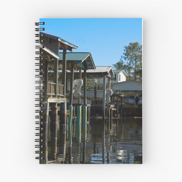 Item preview, Boat houses on the Canal designed and sold by Stacey Lynn Crary.