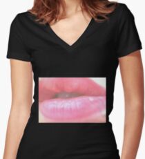 Lecker Shirt mit V-Ausschnitt